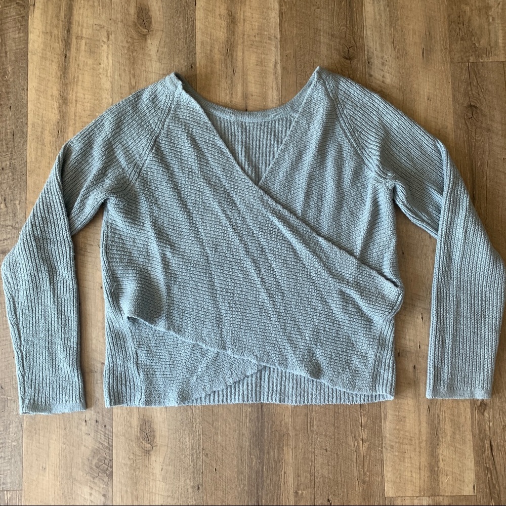 Aerie cross back sweater